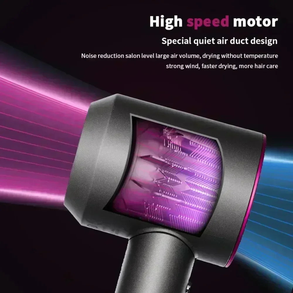 5-in-1 Ionic Hair Dryer | Thermostatic, Hot & Cold Air, 1600W