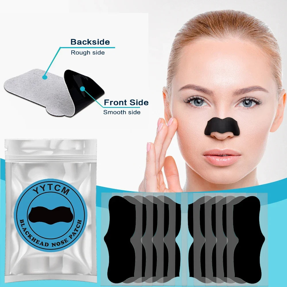 Bamboo Charcoal Nose Strips – Deep Cleansing Pore Strips