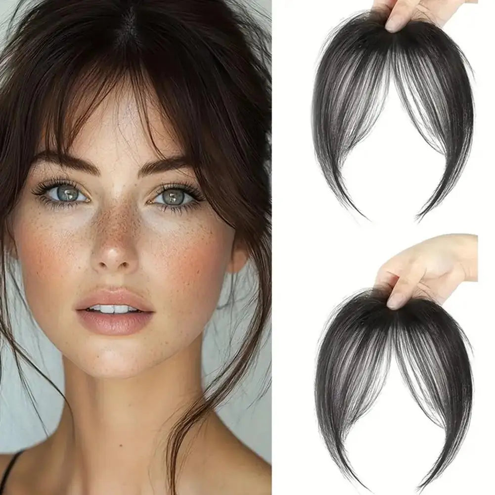 Heat Resistant Synthetic Bang Hairpiece | Multi-Color Options