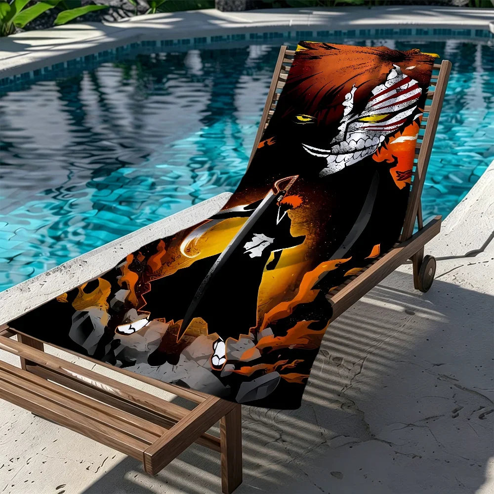Bleach Ichigo Anime Beach Towel – Quick Dry Soft Multi-Size