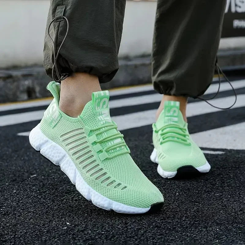 ZULIWAGN Men's Breathable Lightweight Casual Running Shoes