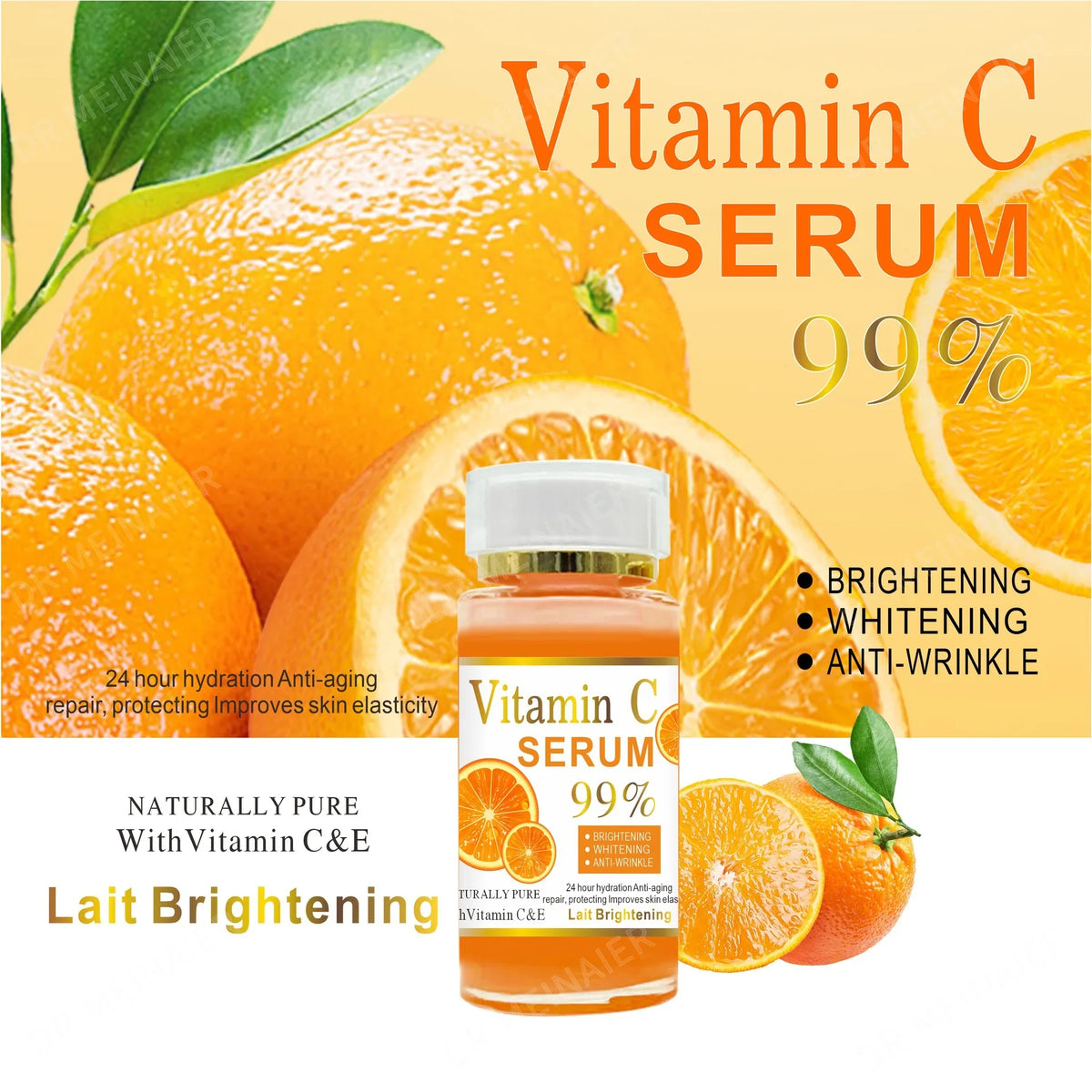 Vitamin C Serum Anti-aging Whitening Oil Facial Timeless Face