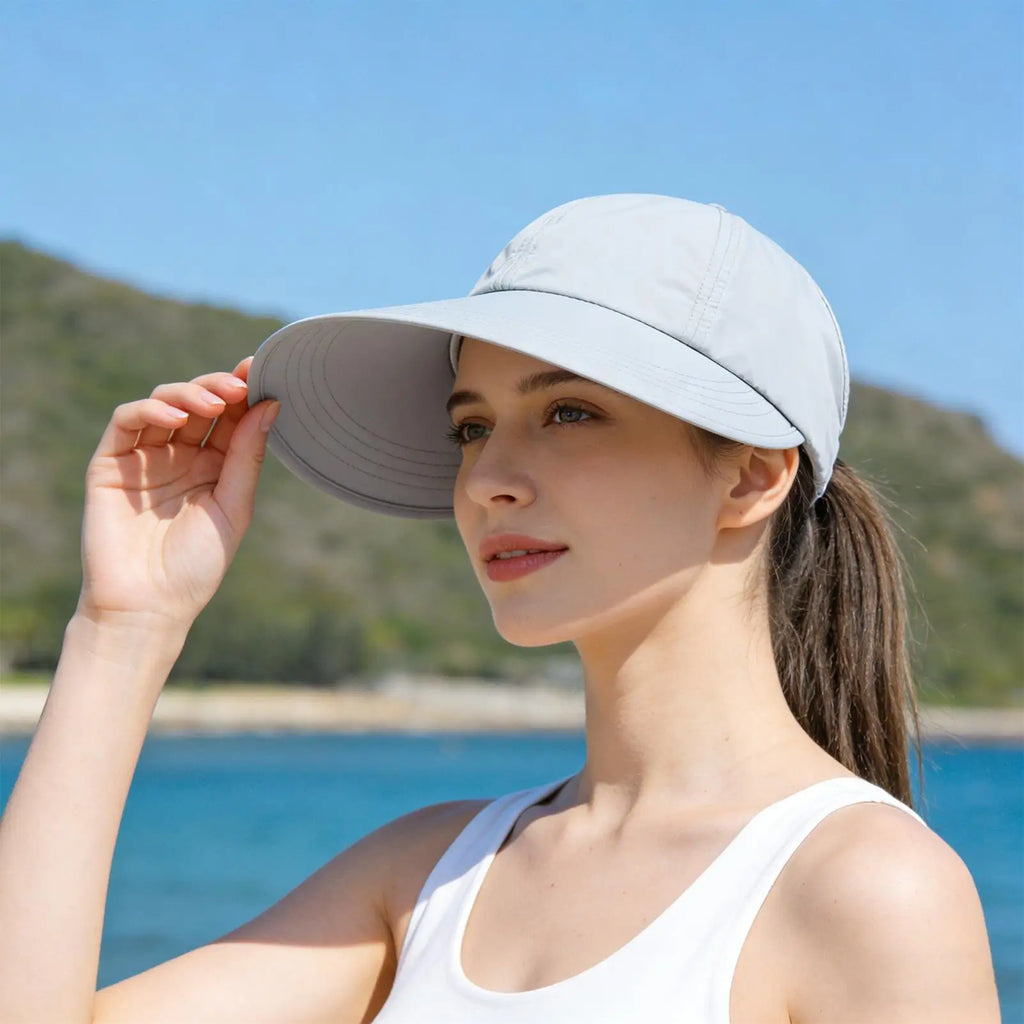 UV Wide Brim Sun Hat – Foldable, Adjustable & Breathable