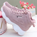 Women's Winter Velvet-Lined Sneakers – Warm Non-Slip Shoes