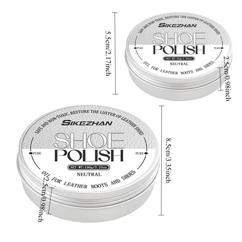 8-in-1 Leather Shoe Polish Cream – Cleaner & Waterproofer