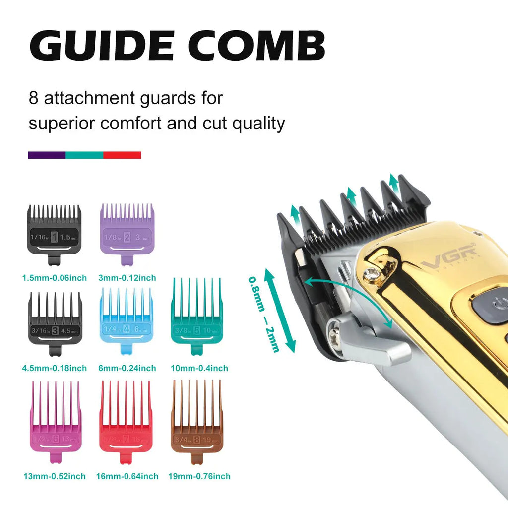 VGR V-006 Professional Men's Electric Hair Clipper & Trimmer