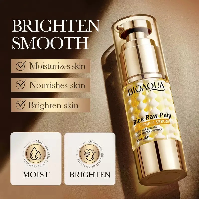 Rice Raw Pulp Brightening Face Serum – Moisturizing & Nourishing
