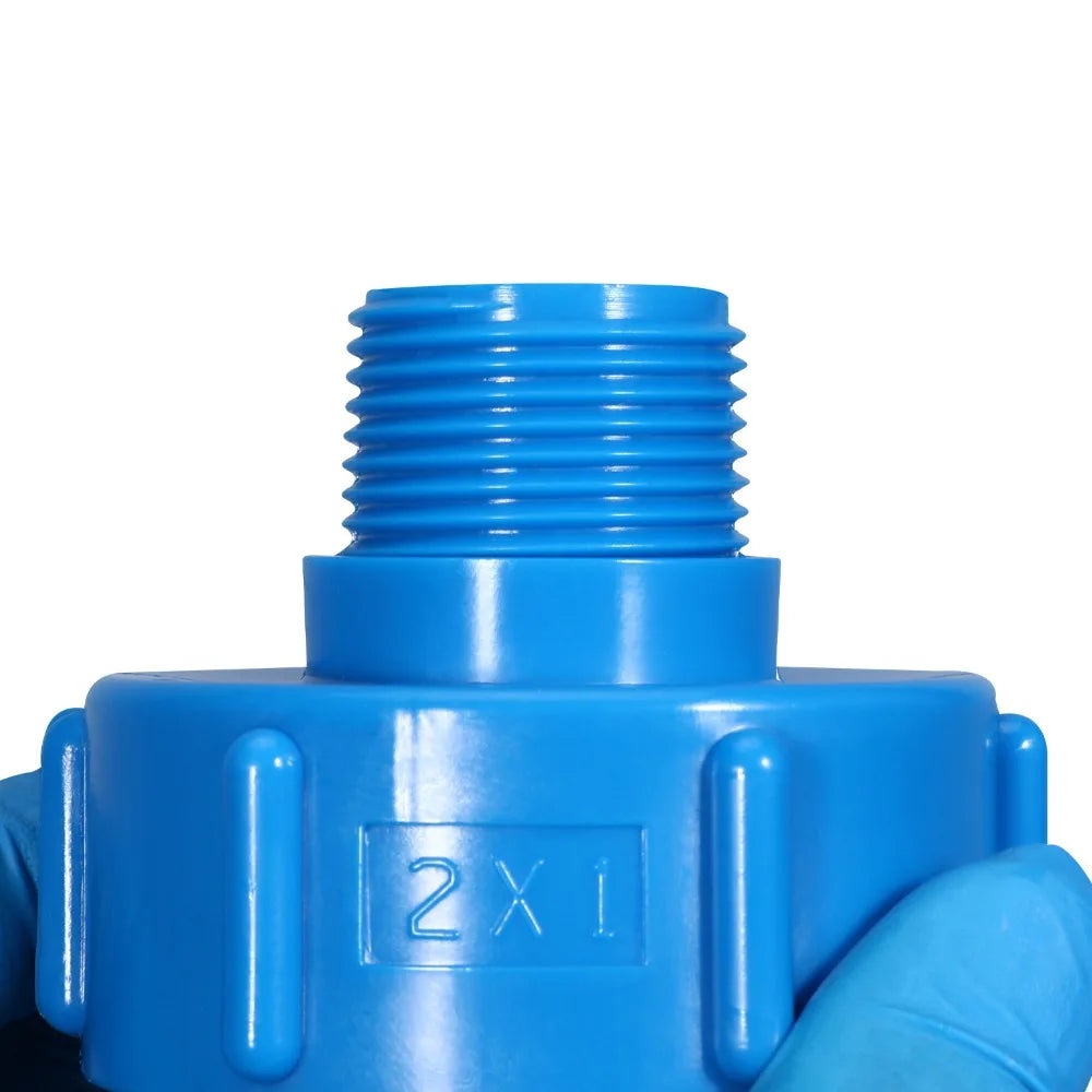 IBC Tank Adapter 60mm to 1/2"–2" BSP Male Pipe Fitting