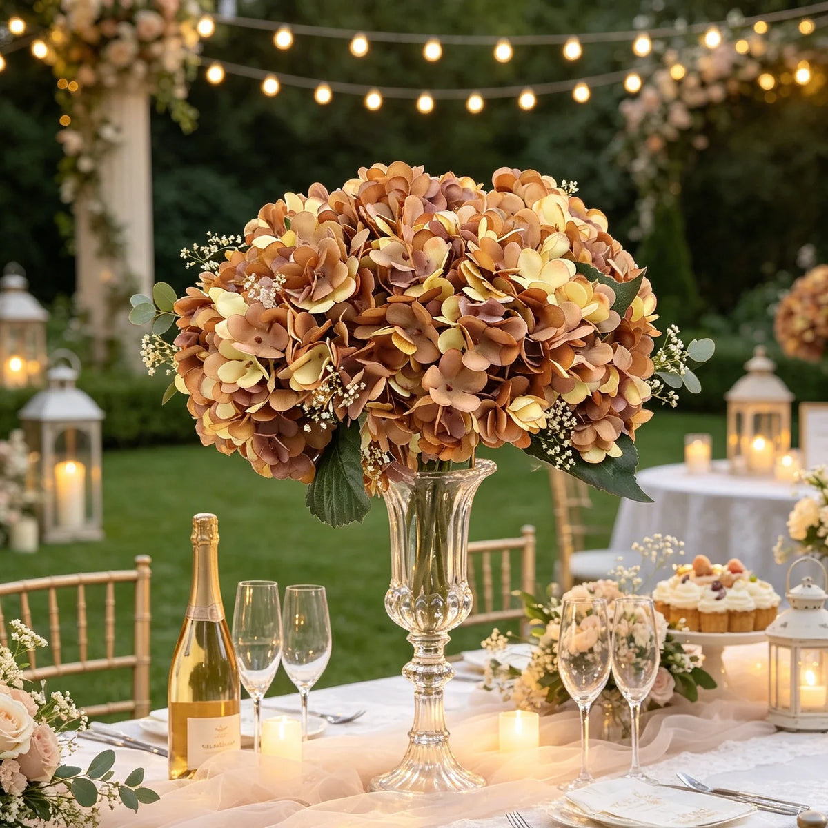 Artificial Silk Hydrangea Flowers | Indoor & Outdoor Decor