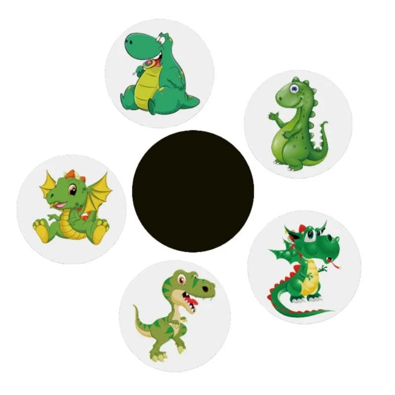 Color Changing Dinosaur Potty Training Stickers for Toddlers