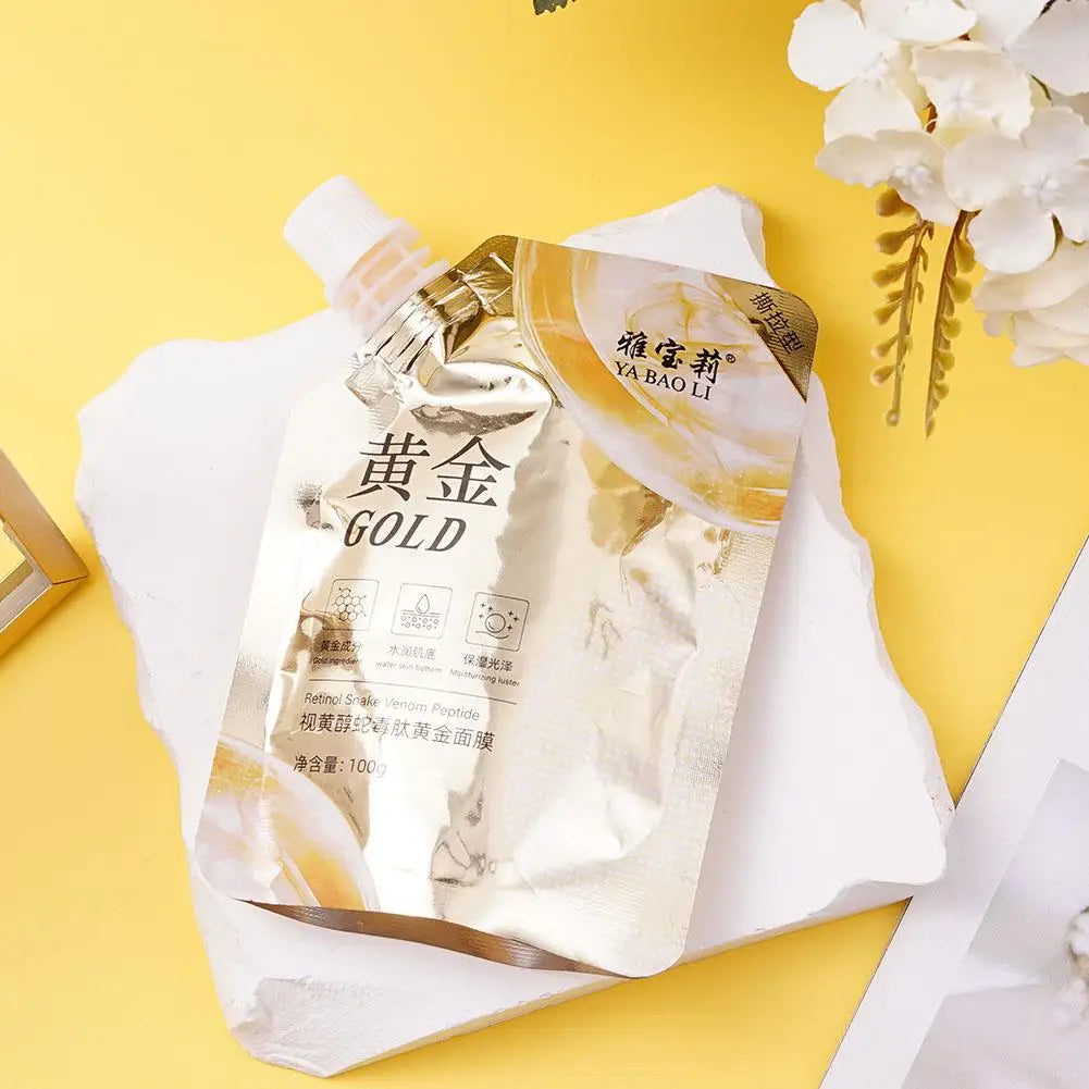 Retinol Gold Peel Mask – Brighten, Firm & Moisturize Skin