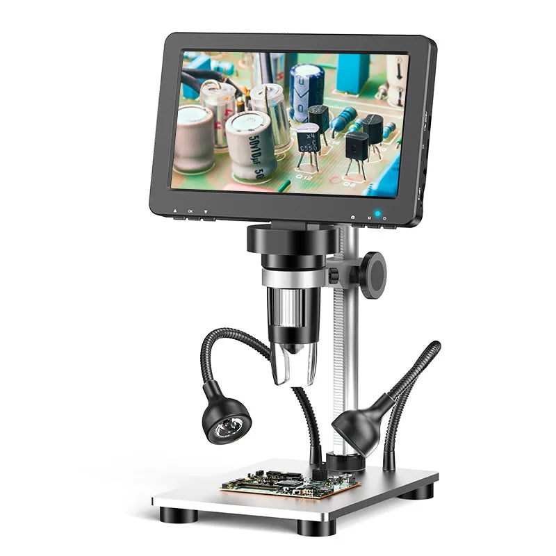 7-Inch 1200X Electronic Digital Microscope Line Controlled Remote