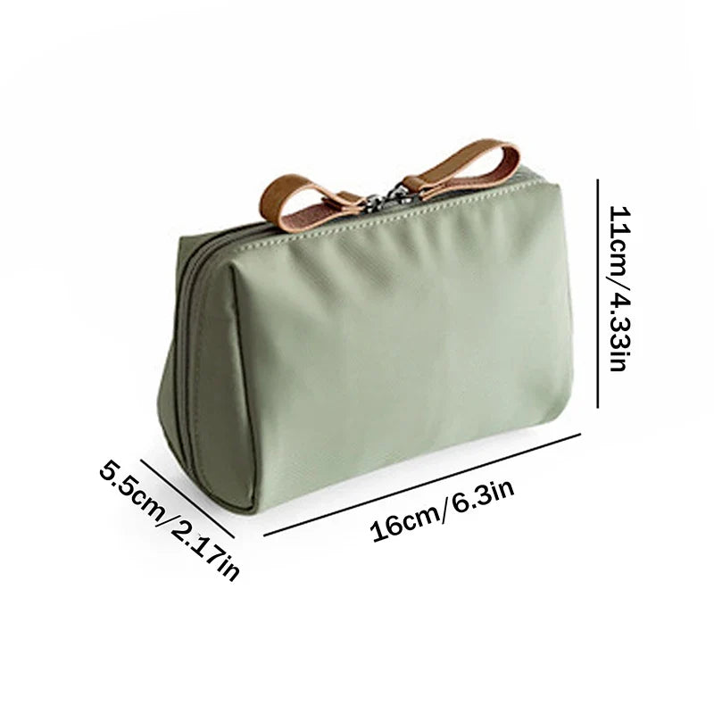 Portable Waterproof Makeup Bag | Travel Cosmetic Zipper Pouch