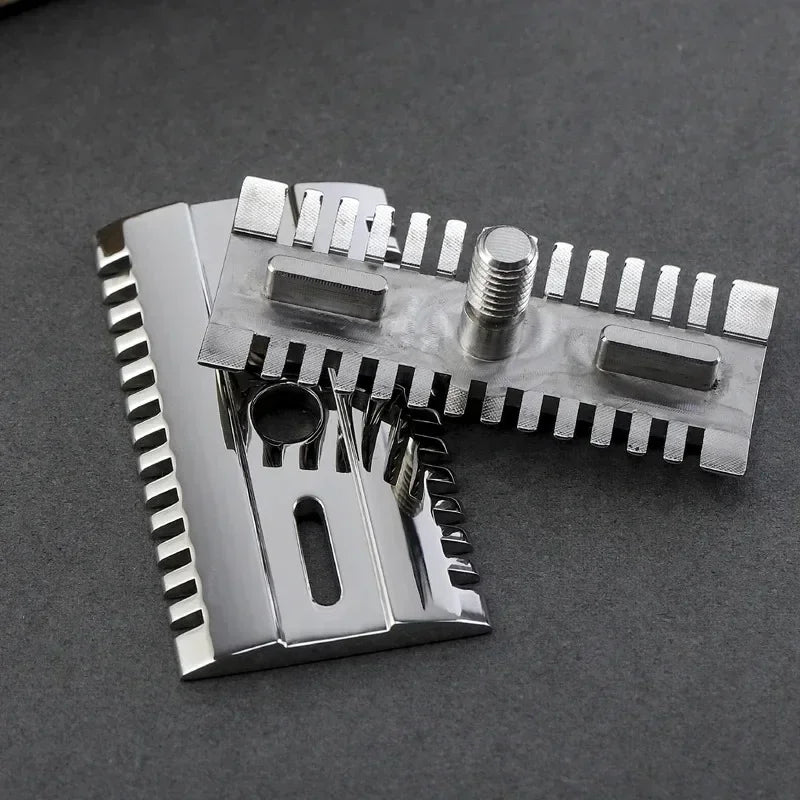 2026 Yaqi 316 Stainless Steel Polished Mellon Safety Razor Head