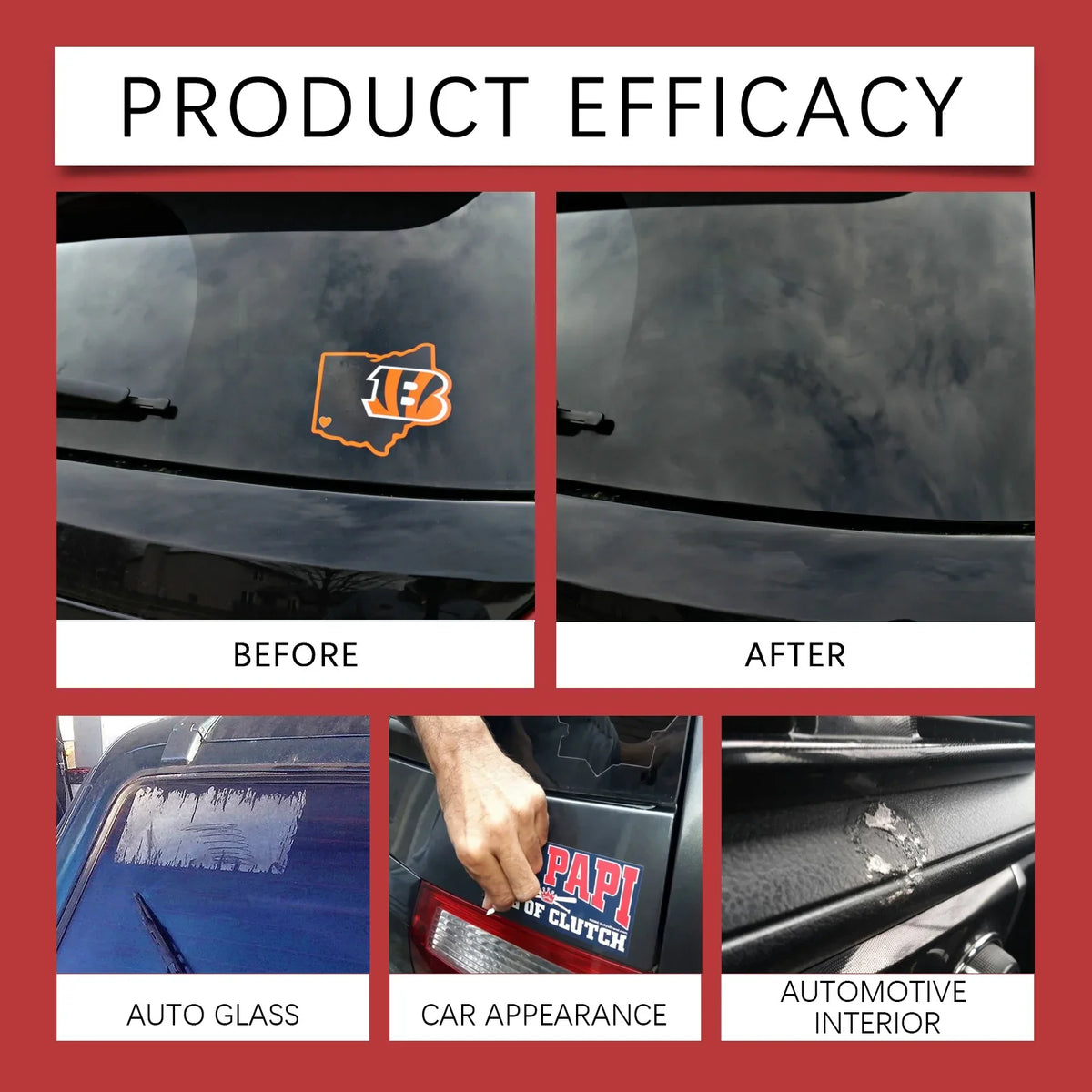 Automotive Adhesive Remover Spray Kit | Car Decal Glue Cleaner