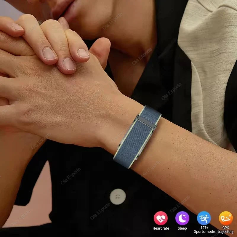 GPS Trajectory AI Health Bracelet Heart Rate Blood Pressure HRV