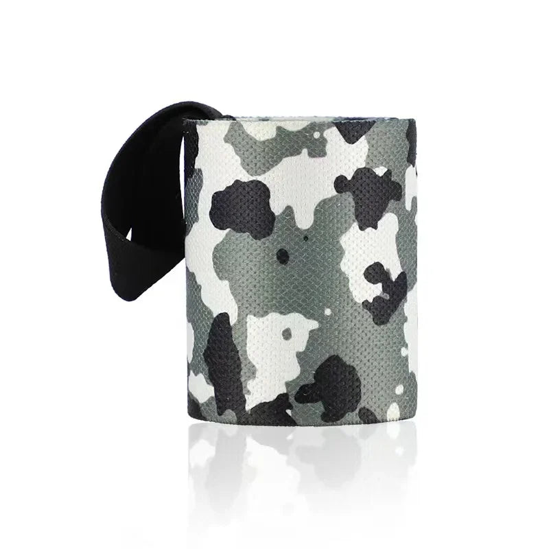 Camouflage Wrist Wraps – Adjustable Gym Weightlifting Support