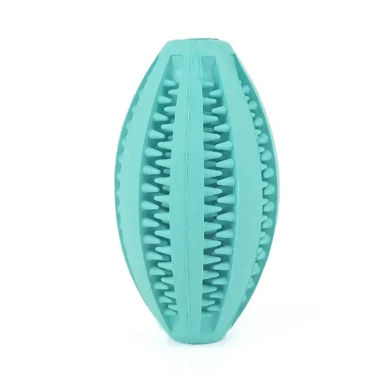 Natural Rubber Dog Chew Toy – Teeth Cleaning Snack Ball