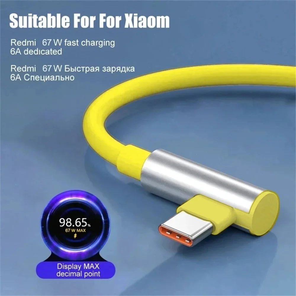 67W USB-C Fast Charger for Xiaomi Redmi – QC3.0 Adapter