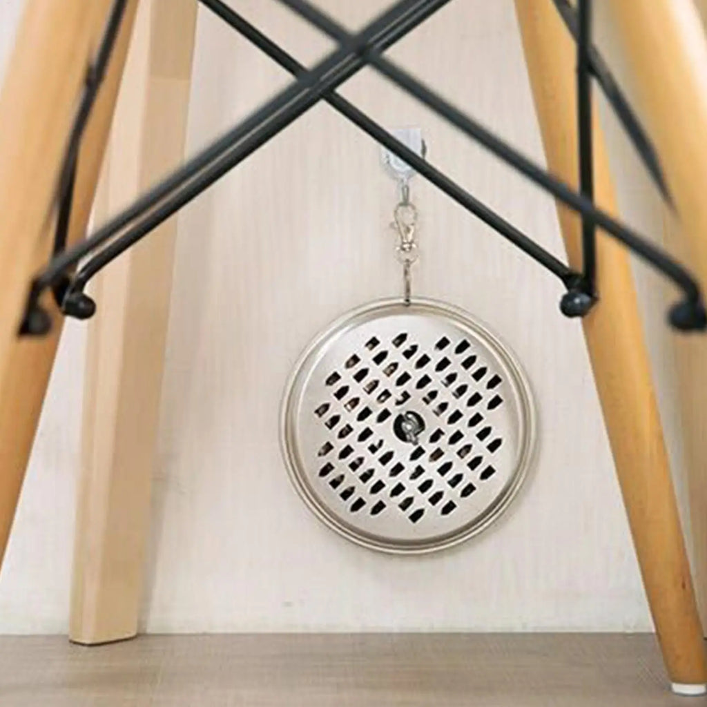 Portable Spiral Incense Coil Holder with Cover & Hook