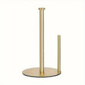 Stainless Steel Kitchen Roll Holder Weighted Base Heavy-duty