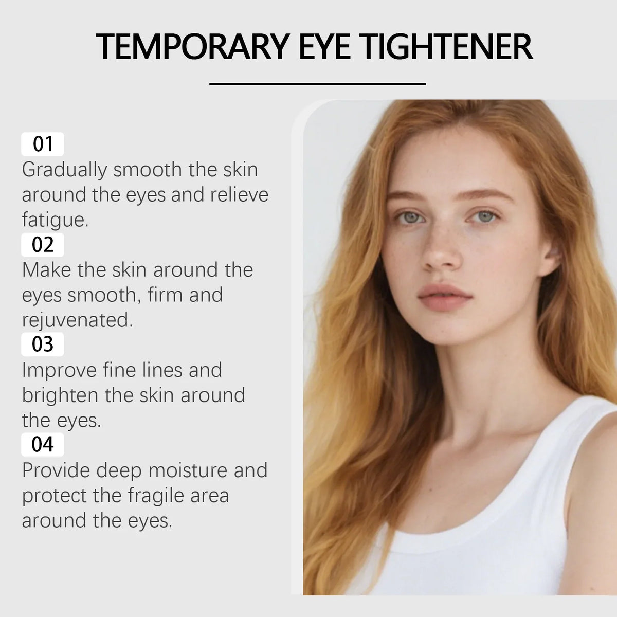 Hyaluronic Acid Eye Cream – Dark Circles & Puffiness 20g