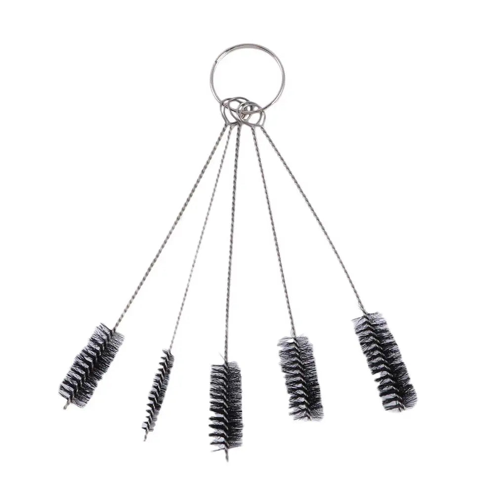 5-Piece Nylon Wire Tip Cleaning Brush Set – Airbrush & Needles