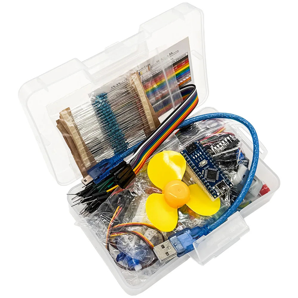 Arduino Nano Starter Kit – LED, Resistor & Components Set