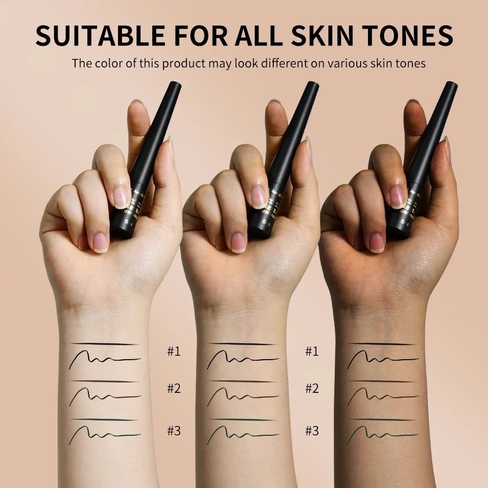 ibcccndc Matte Liquid Eyeliner – 17H Waterproof Vegan Formula