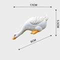 Resin Duck Figurines – Cute Miniature Garden & Pond Statues