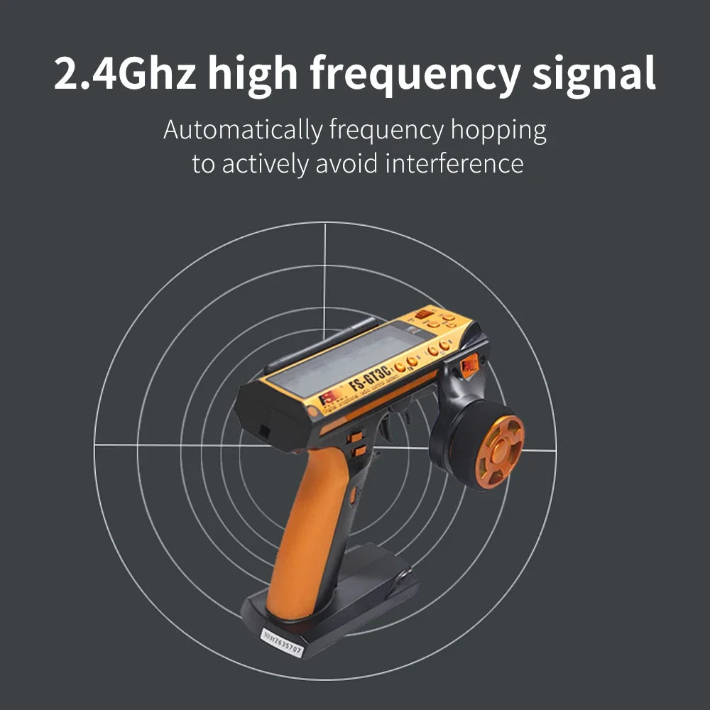 Flysky FS-GT3C 2.4GHz 3CH RC Transmitter & GR3E Receiver