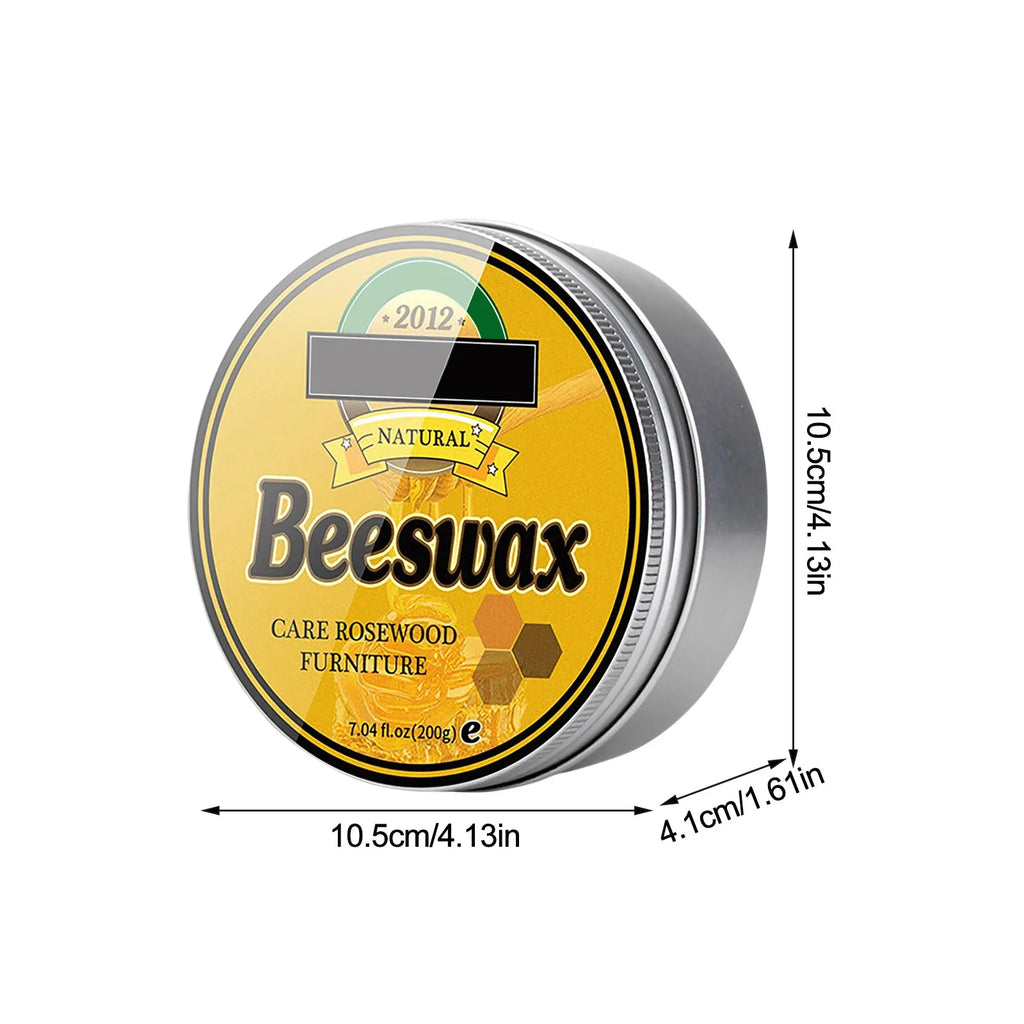 Natural Beeswax Wood Polish & Floor Care Wax – 200g
