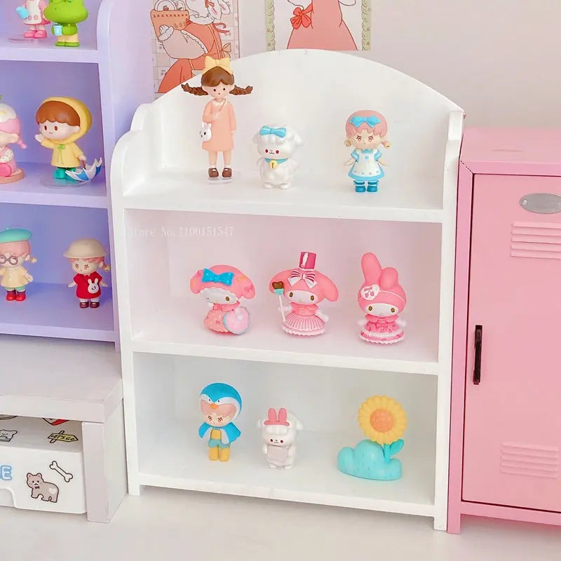 3-Tier Wooden Storage Shelf | Home Office & Kids Organizer
