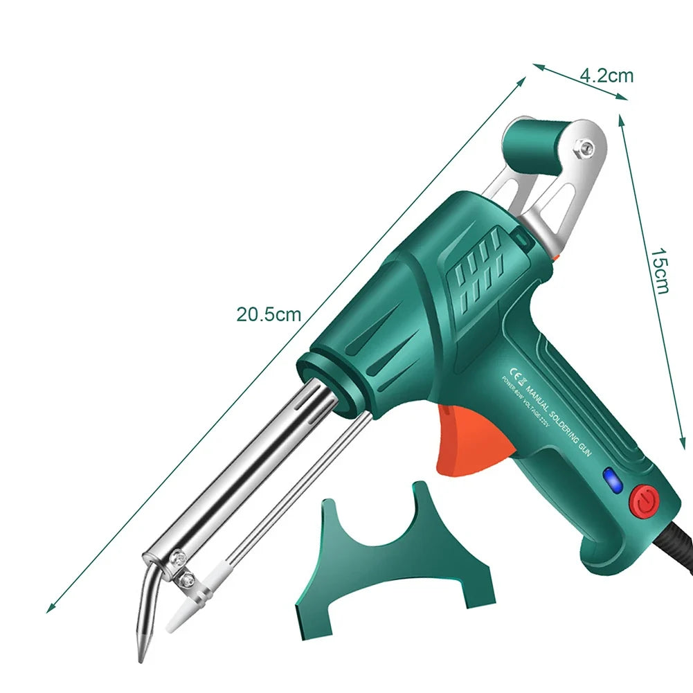 60W Electric Soldering Iron Gun – Auto Tin Feed & Fast Heat