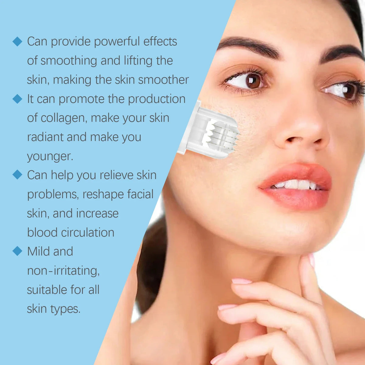 Hyaluronic Acid Roll-On Face Serum – Hydrating & Firming