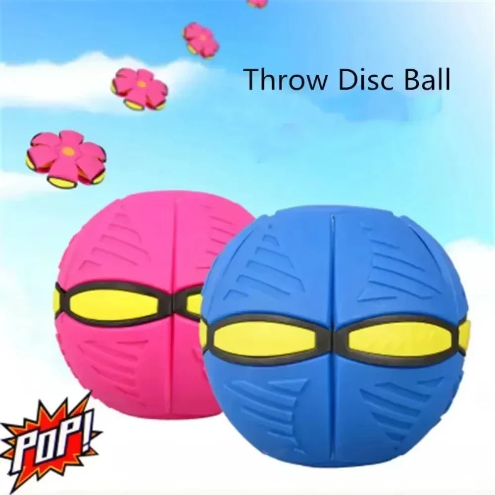 Magic Flying Saucer Stomp Ball – Kids & Pets Indoor Outdoor Toy