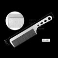 Titanium Steel Anti-Static Salon Comb – Ultra Thin 1mm
