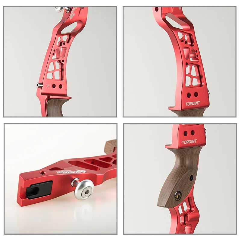 Topoint 23 Recurve Bow ILF Riser Aluminum Alloy RH LH Archery Hunting