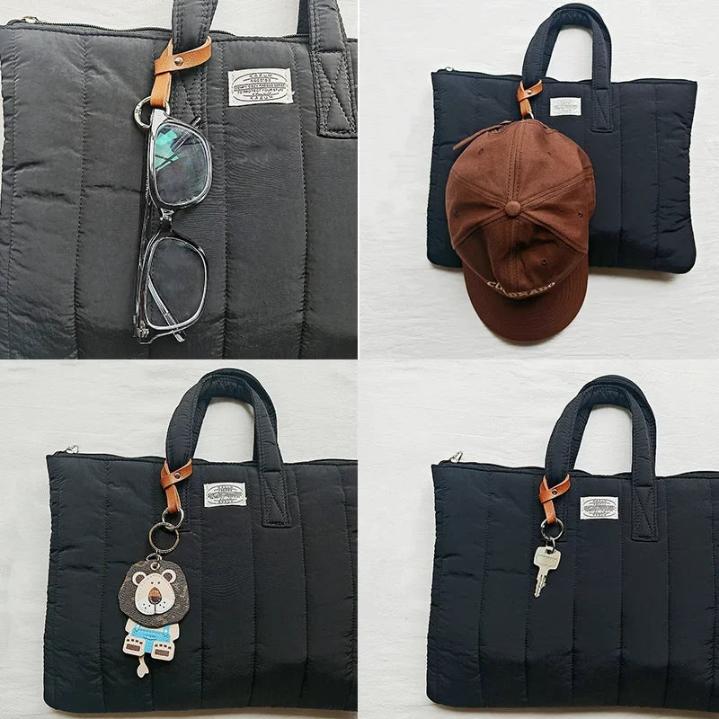 Adjustable Travel Carry Strap with Ring Hooks | Bag Clip