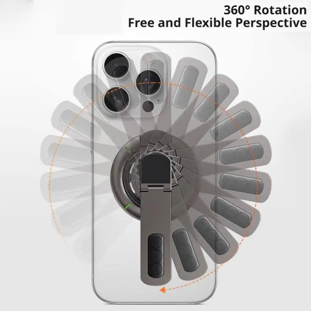 360 Rotation Magnetic Phone Holder Lightweight Portable Soft Silicone