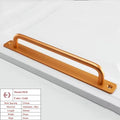 Aluminium Alloy Barn Door Cabinet Handle & Drawer Pull Set