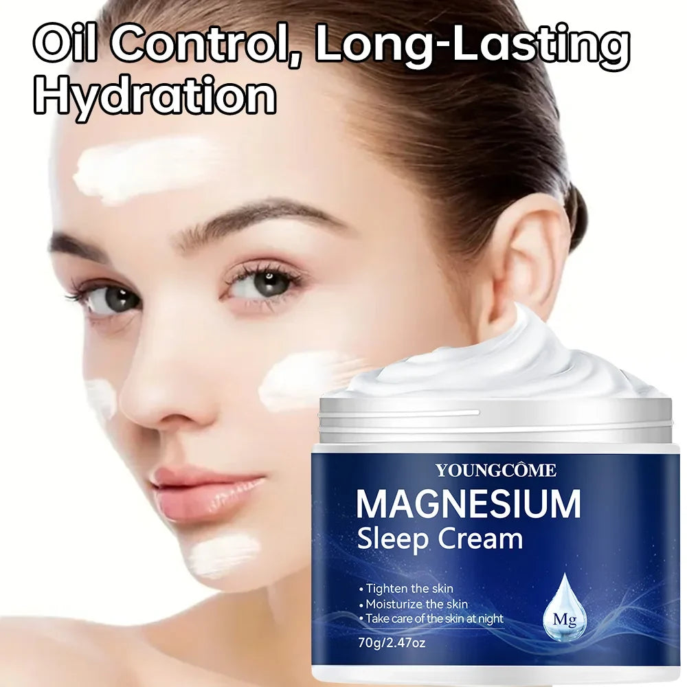 YOUNGCOME Magnesium Cream – Moisturizing Fast-Absorbing Body Cream