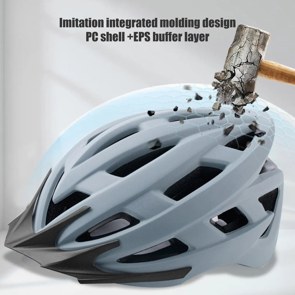 Breathable Unisex Bike Helmet – E-Bike, Mountain & Scooter