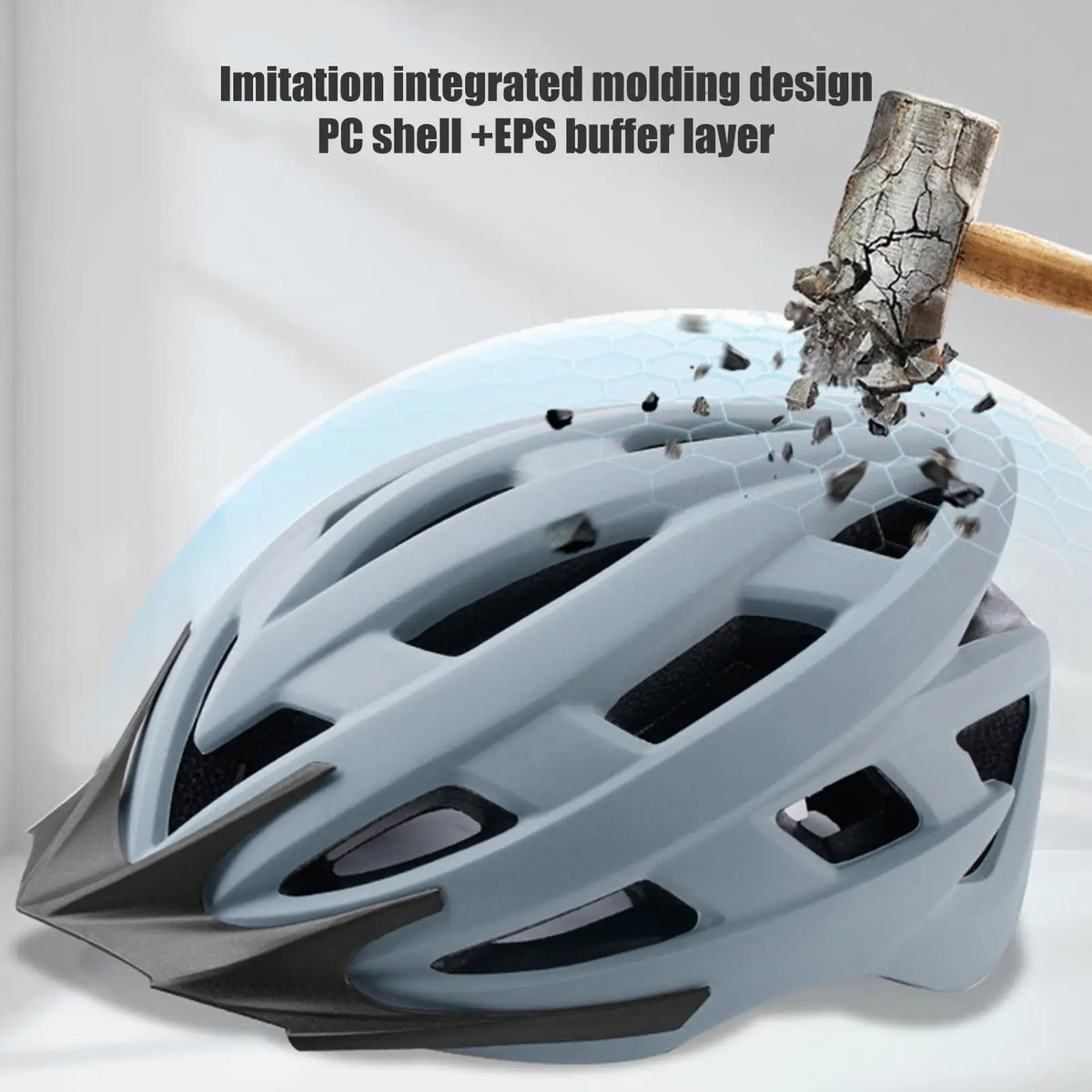 Breathable Unisex Bike Helmet – E-Bike, Mountain & Scooter
