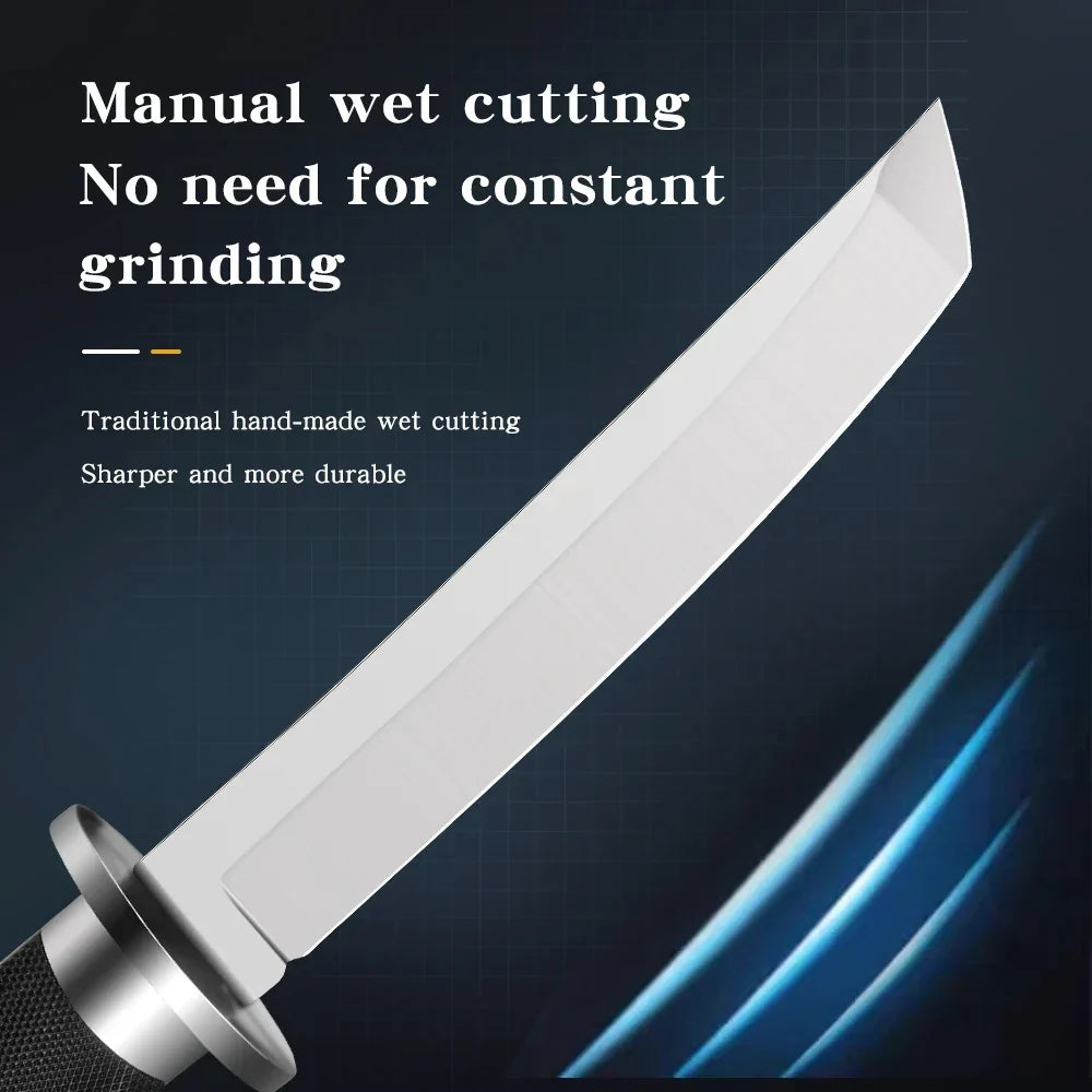 Japanese-Style Stainless Steel Boning & Kitchen Knife – Sharp