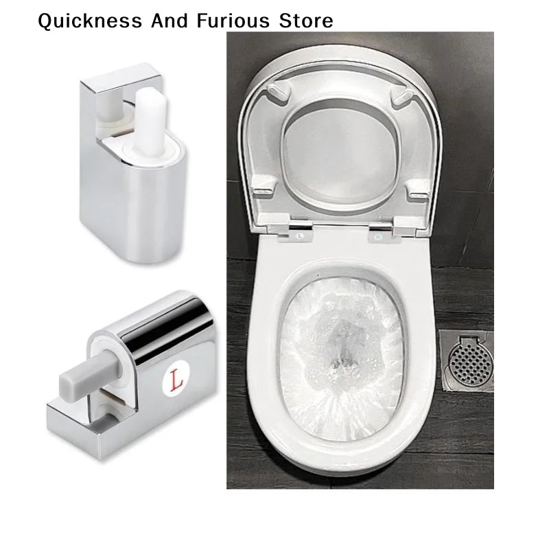 Soft Close Toilet Seat Hinges – Top Fix Replacement Set