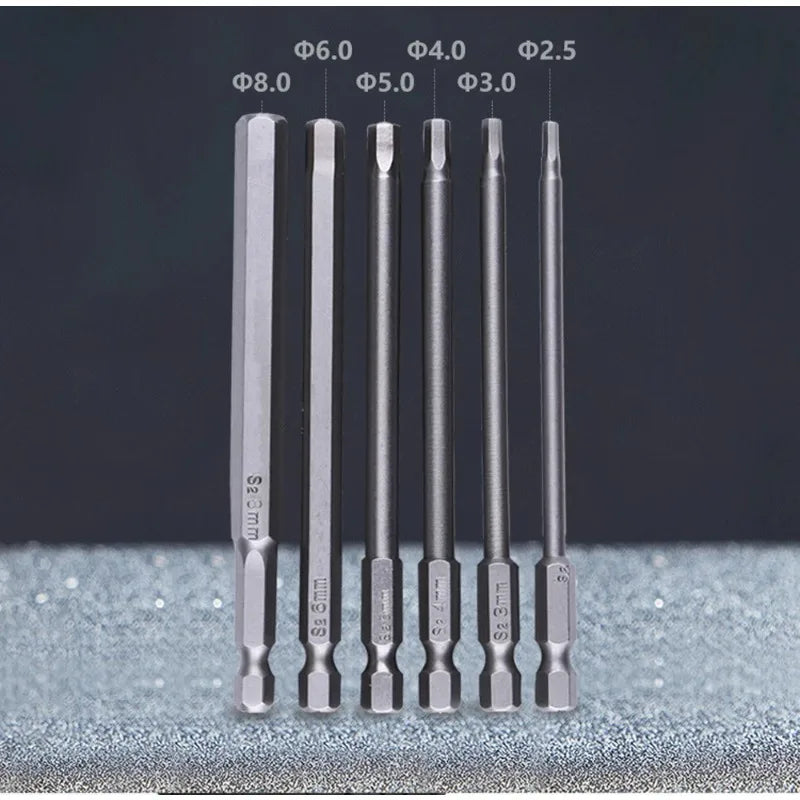 100mm Metric Hex Allen Drill Bits Set – Hexagonal Screwdriver