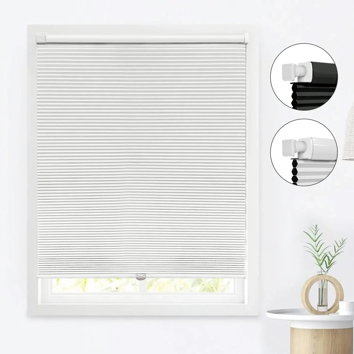 Custom Honeycomb Cellular Blinds – Blackout Thermal Window Shades