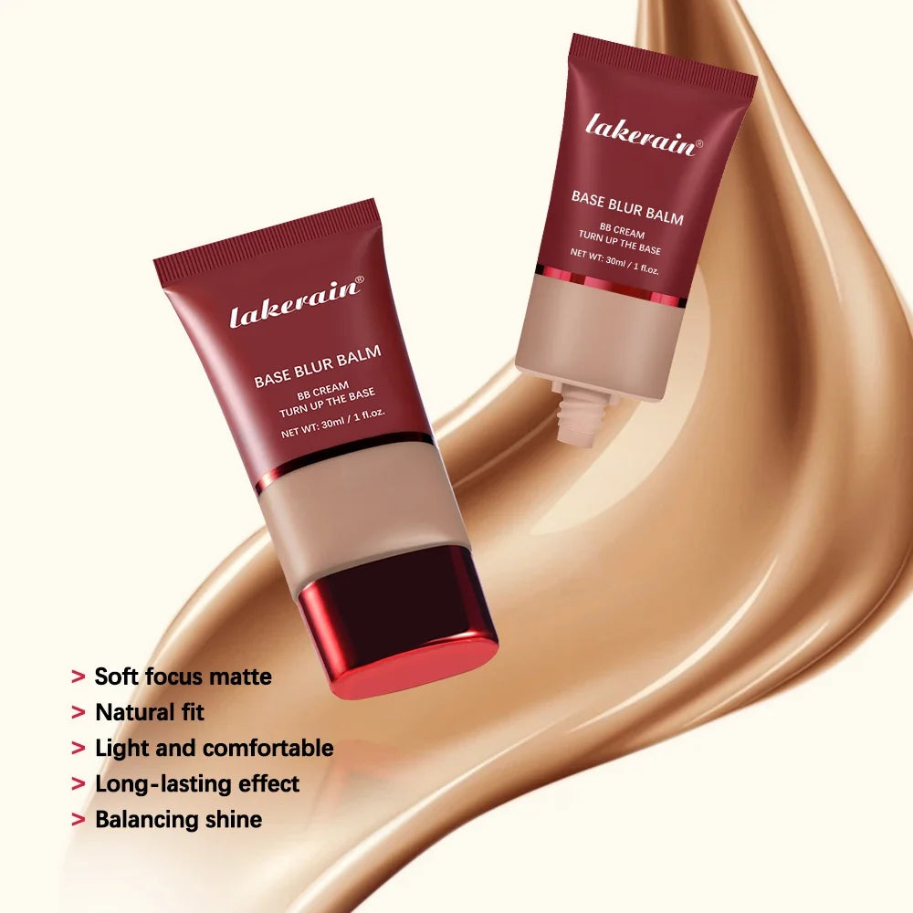 LAKEKRAIN Matte Liquid Foundation – All Skin Tones, Long-Lasting