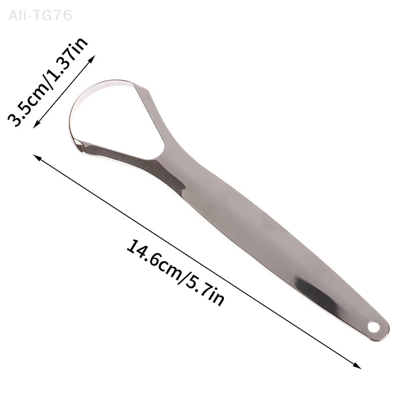 Stainless Steel Tongue Scraper | Fresh Breath Dental Tool